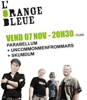 Parabellum à l'Orange Bleue le 07 novembre 2008 à Vitry-le-François (51)