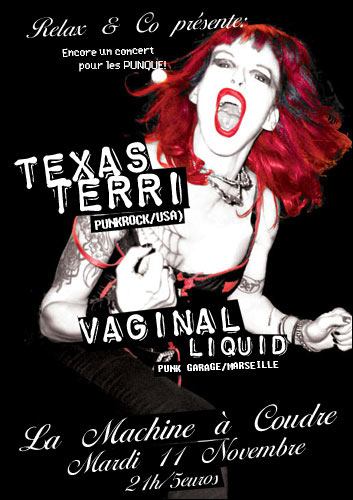 Texas Terri + Vaginal Liquid à la Machine à Coudre le 11 novembre 2008 à Marseille (13)