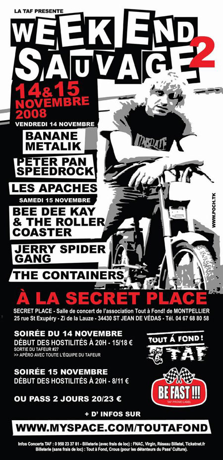 Week-End Sauvage #2 le 14 novembre 2008 à Saint-Jean-de-Vedas (34)