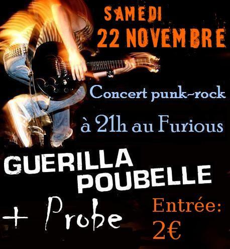 Guerilla Poubelle au Furious le 22 novembre 2008 à Troyes (10)