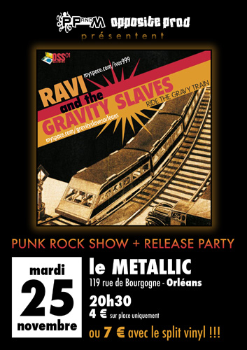 Punk Rock show au Metallic le 25 novembre 2008 à Orléans (45)