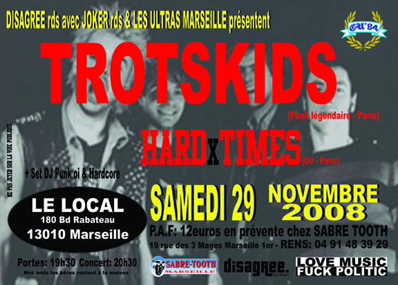 Trotskids au Local le 29 novembre 2008 à Marseille (13)