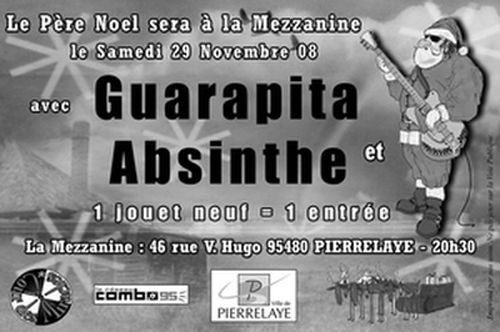 Guarapita à la Mezzanine le 29 novembre 2008 à Pierrelaye (95)