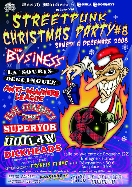 Street Punk Christmas Party #8 le 06 décembre 2008 à Boqueho (22)
