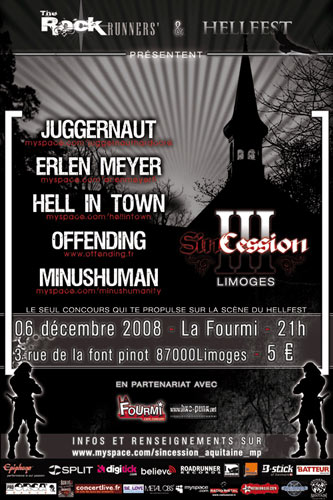 Sin Cession III à la Fourmi le 06 décembre 2008 à Limoges (87)