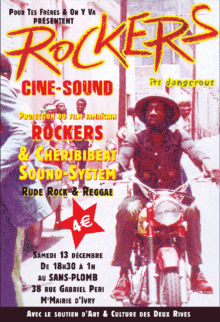 Rockers ciné sound le 13 décembre 2008 à Ivry-sur-Seine (94)