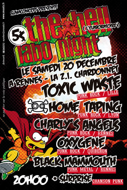 The Hell Labo Night le 20 décembre 2008 à Rennes (35)
