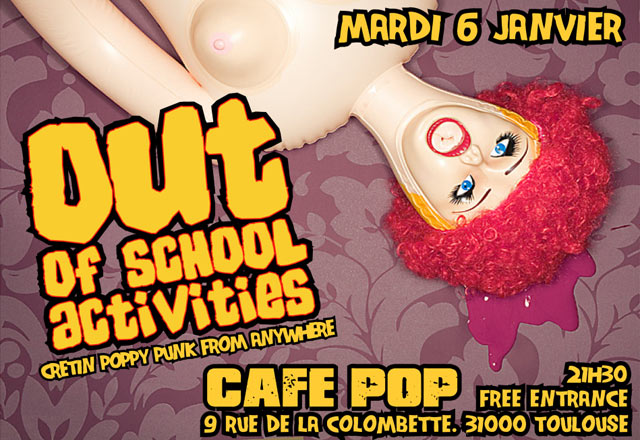 Out of School Activities au Café Pop le 06 janvier 2009 à Toulouse (31)