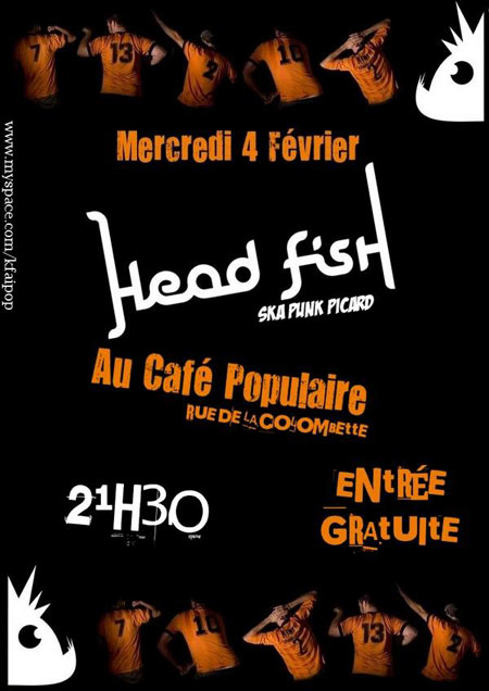 Head Fish au Café Populaire le 04 février 2009 à Toulouse (31)