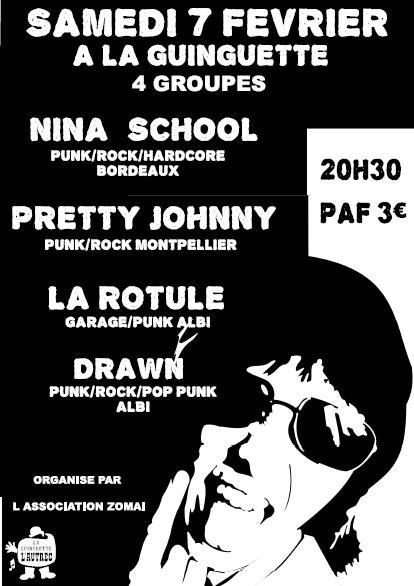Concert Punk Rock à la Guinguette l'Autrec le 07 février 2009 à Rodez (12)
