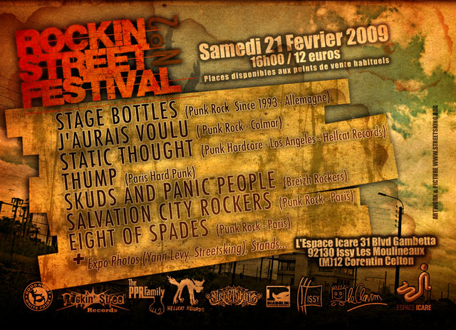 Rockin Street Festival #2 le 21 février 2009 à Issy-les-Moulineaux (92)