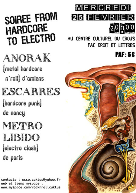 Soirée from Hardcore to Electro au CROUS le 25 février 2009 à Reims (51)