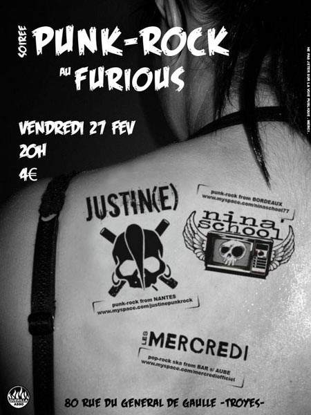 Soirée Punk-Rock au Furious le 27 février 2009 à Troyes (10)