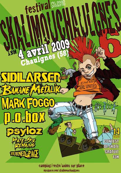 Festival Skalimouchaulgnes #6 le 04 avril 2009 à Chaulgnes (58)