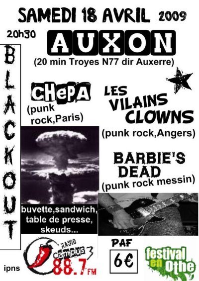 Concert Blackout au Chaudron le 18 avril 2009 à Auxon (10)