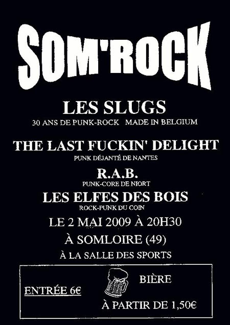 Som'Rock le 02 mai 2009 à Somloire (49)