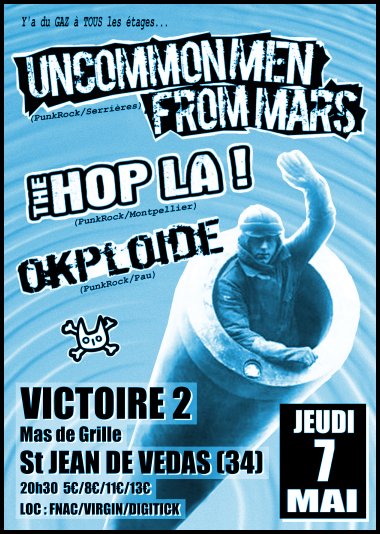 Concert PunkRock à Victoire2 le 07 mai 2009 à Saint-Jean-de-Védas (34)