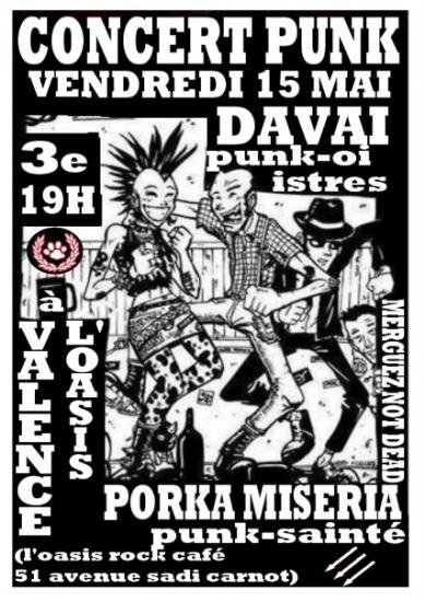 Davaï + Porka Miseria à l'Oasis le 15 mai 2009 à Valence (26)