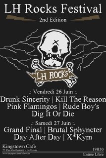 LH Rocks Festival au Kingstown le 26 juin 2009 à Le Havre (76)