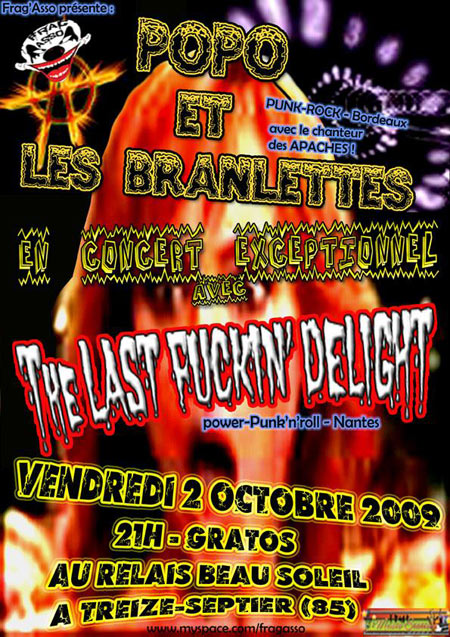 Concert Punk au Relais Beau Soleil le 02 octobre 2009 à Treize-Septiers (85)