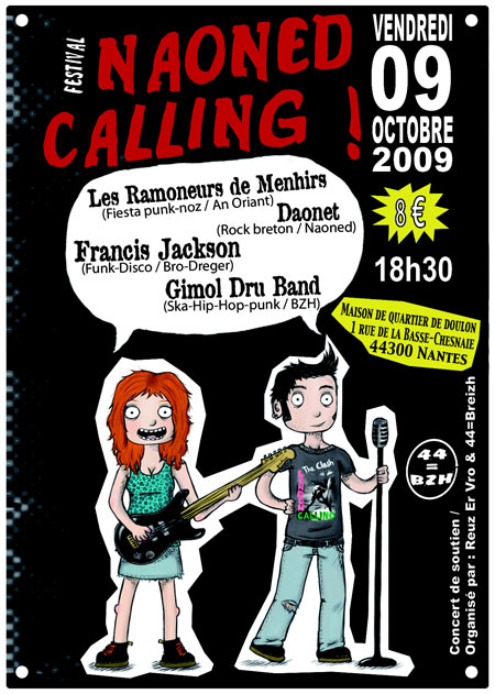 Festival Naoned Calling le 09 octobre 2009 à Nantes (44)