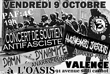 Concert au bar l'Oasis le 09 octobre 2009 à Valence (26)