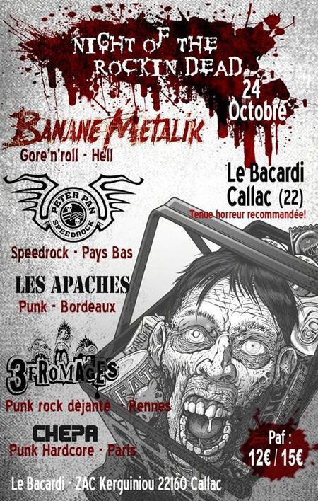 Night Of The Rockin Dead au Bacardi le 24 octobre 2009 à Callac (22)