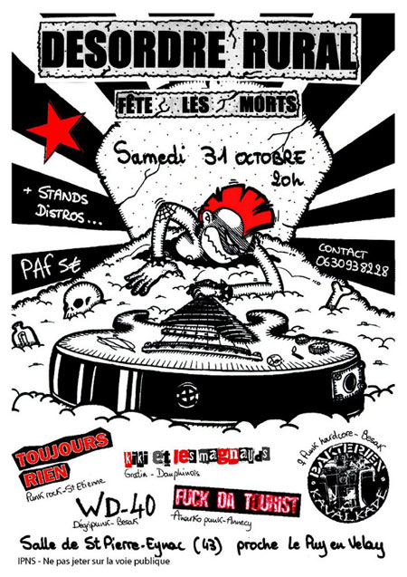 Concert à la Salle polyvalente le 31 octobre 2009 à Saint-Pierre-Eynac (43)
