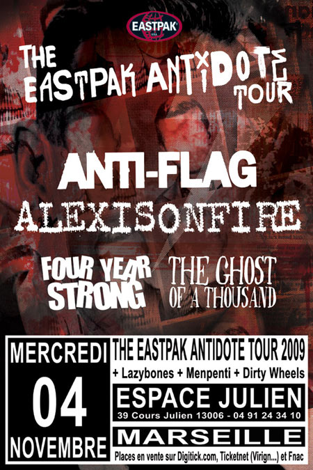 The Eastpak Antidote Tour à l'Espace Julien le 04 novembre 2009 à Marseille (13)