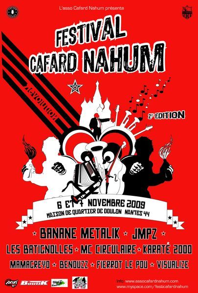 Festival cafard-nahum 2 le 06 novembre 2009 à Nantes (44)