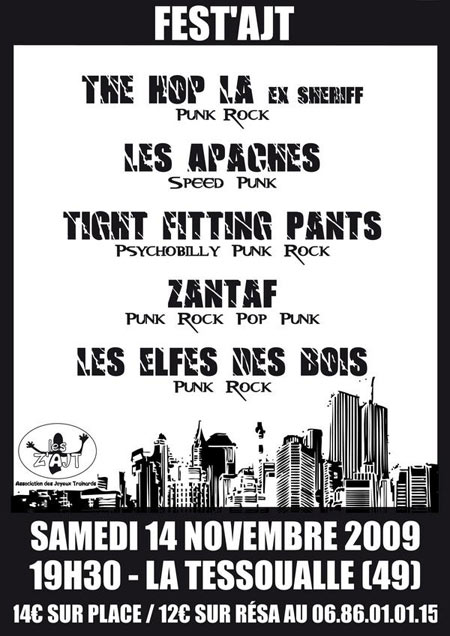 Fest'AJT le 14 novembre 2009 à La Tessoualle (49)