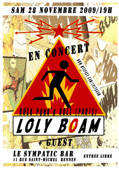 Loly Boam + Whocry au Sympathic Bar le 28 novembre 2009 à Rennes (35)