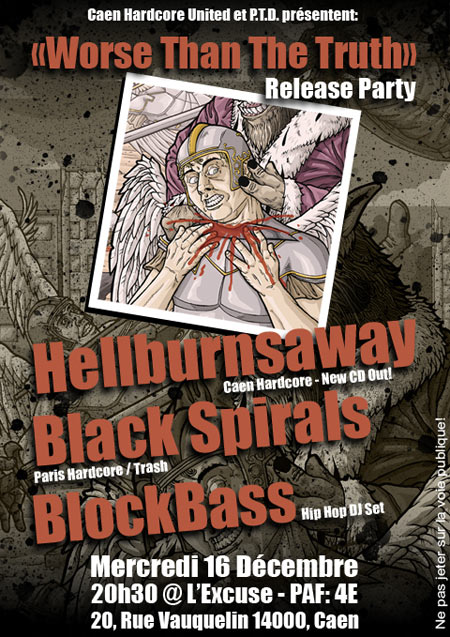 Hellburnsaway + Black Spirals à l'Excuse le 16 décembre 2009 à Caen (14)