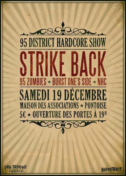 95 X-Mas Hardcore Show à la Maison des Associations le 19 décembre 2009 à Pontoise (95)