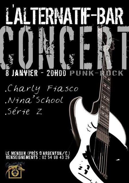 Concert Punk Rock à l'Alternatif Bar le 08 janvier 2010 à Le Menoux (36)