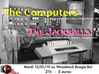 The Computers + The Jackballs au Woodstock Boogie Bar le 12 janvier 2010 à Limoges (87)