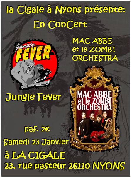 Jungle Fever + Mac Abbe et le Zombi Orchestra à la Cigale le 23 janvier 2010 à Nyons (26)