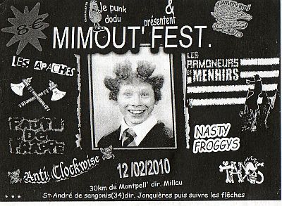 Mimout' Fest le 12 février 2010 à Saint-André-de-Sangonis (34)
