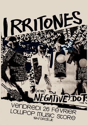 Irritones en showcase au Lollipop Music Store le 26 février 2010 à Marseille (13)