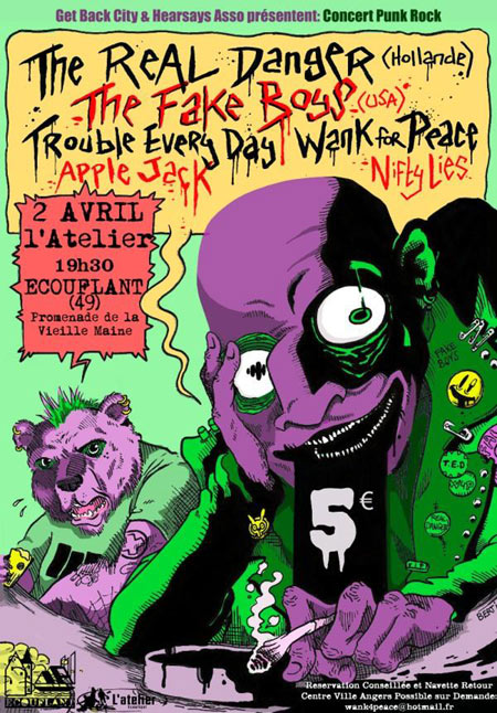 Concert Punk Rock le 02 avril 2010 à Ecouflant (49)