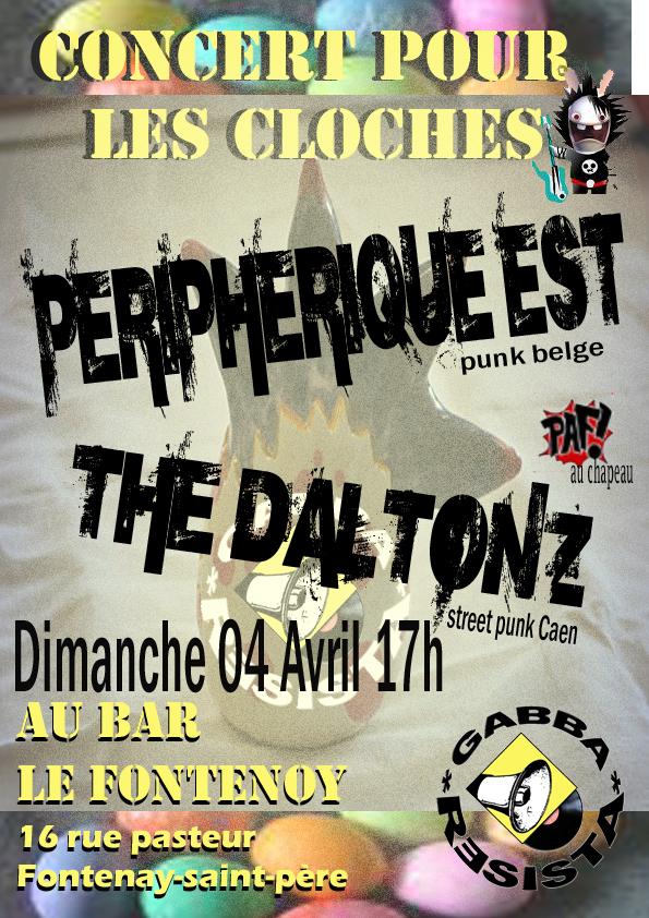 Périphérique Est + The Daltonz au Fontenoy le 04 avril 2010 à Fontenay-Saint-Père (78)
