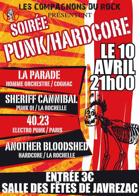 Soirée Punk Hardcore le 10 avril 2010 à Javrezac (16)