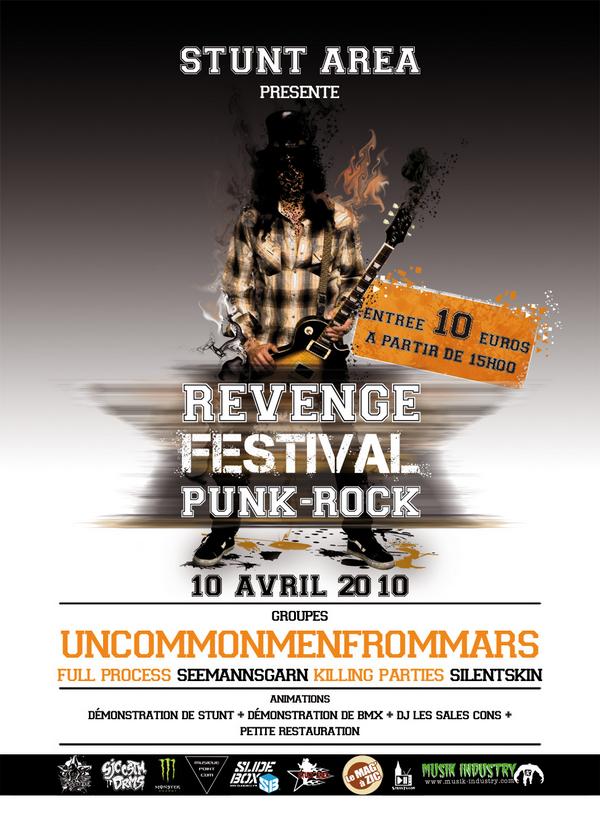 Revenge Festival au Stunt Area le 10 avril 2010 à Illkirch-Graffenstaden (67)