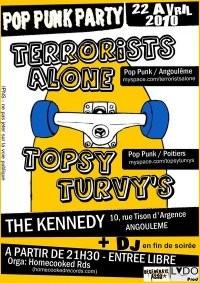 Terrorists Alone + Topsy Turvy's au Kennedy le 22 avril 2010 à Angoulême (16)
