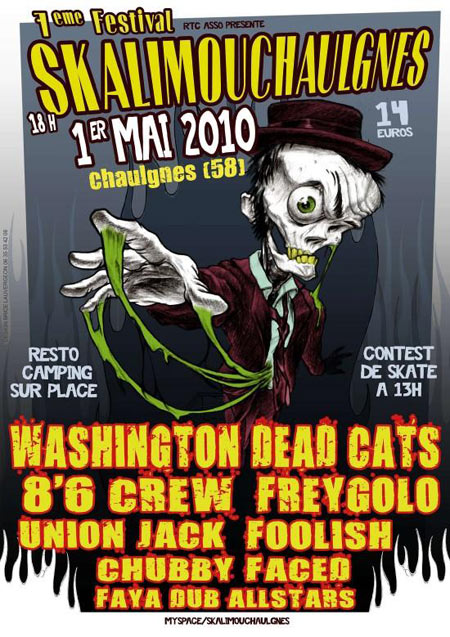 Festival Skalimouchaulgnes #7 le 01 mai 2010 à Chaulgnes (58)
