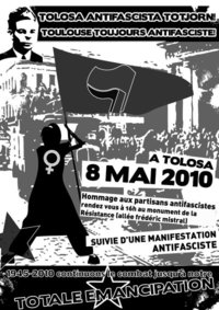 Toulouse Toujours Antifasciste le 08 mai 2010 à Toulouse (31)