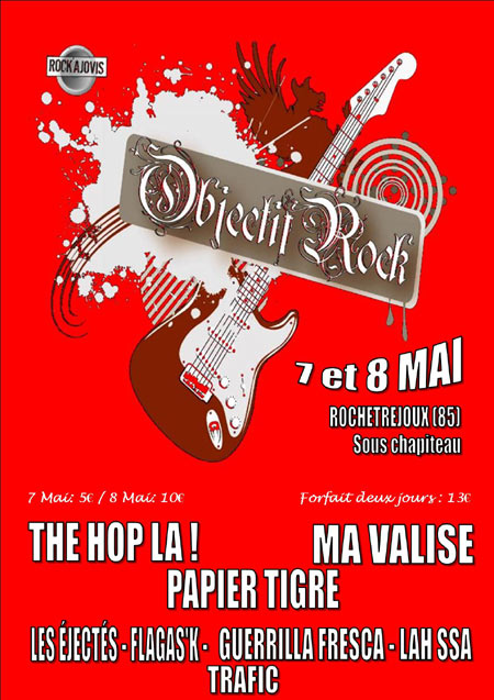 Festival Objectif Rock le 08 mai 2010 à Rochetrejoux (85)