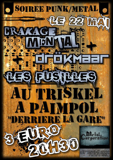 Soirée Punk Metal au Triskel le 22 mai 2010 à Paimpol (22)