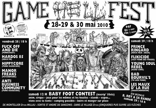 Game Hell Fest le 28 mai 2010 à Saint-André-de-Sangonis (34)