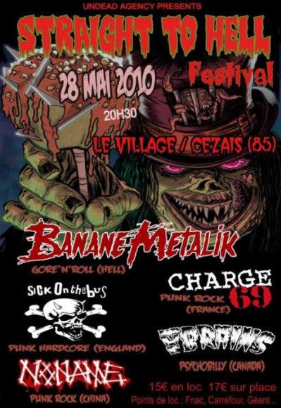 Festival Straight To Hell au Village le 28 mai 2010 à Thouarsais-Bouildroux (85)